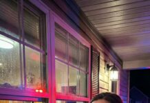 On my birthday, Dad walked in with a gift—then froze. “Sweetheart… why is your whole face covered in bruises?” Before I could answer, my husband leaned back and smirked. “Yeah, that was me. Instead of congratulations, I gave her a slap.” Dad didn’t laugh. He slowly unbuckled his watch and said, “Step outside.” Through the window, I watched my mother-in-law scramble out on all fours first… and I realized Dad wasn’t here to celebrate.