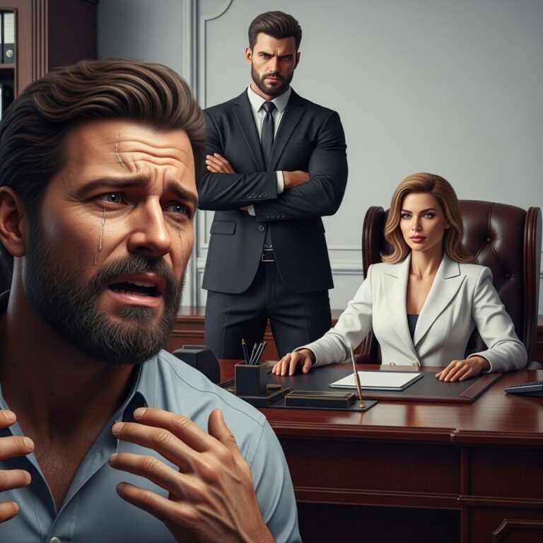 “The gravel kicked up by their tires was the last thing I saw before the dust swallowed me whole. ‘Enjoy the walk, babe! 300 miles builds character!’ my husband roared, his brothers’ laughter echoing like a death knell as they sped away. They thought it was a joke. I thought it was a divorce. Five years later, the man who left me for dead finally tracked me down. He expected a broken woman. But when he saw the towering figure stepping out from the shadows behind me, his smug grin didn’t just fade—it died. ‘Who… who is that?’ he stammered. I just smiled. ‘The man who didn’t leave.'”