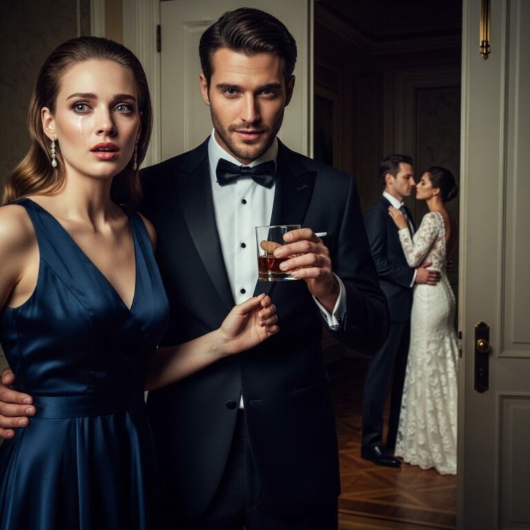 “I stood frozen as my husband’s lips met his new sister-in-law’s in the shadows of the chapel. My world shattered, but when I grabbed my brother’s arm, gasping for breath, he didn’t look surprised. He leaned in, smelling of expensive cologne and secrets, and whispered, ‘Don’t ruin the moment, sis. The real fire hasn’t even started yet.’ Who was I married to? And who, exactly, was my brother?”