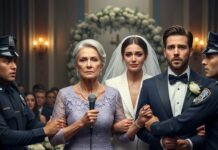 “I stared at the lace dress I’d saved months to buy, my son’s cold words still echoing in my ears: ‘Don’t come, Mom. You’ll just embarrass us.’ I thought my heart couldn’t break any further until his fiancée collapsed at my doorstep the next morning, trembling. ‘He’s a monster, Mary… please, you’re the only one who can stop this.’ Now, I’m not just putting that dress back on—I’m showing up to reveal a truth that will burn his ‘perfect’ wedding to the ground.”