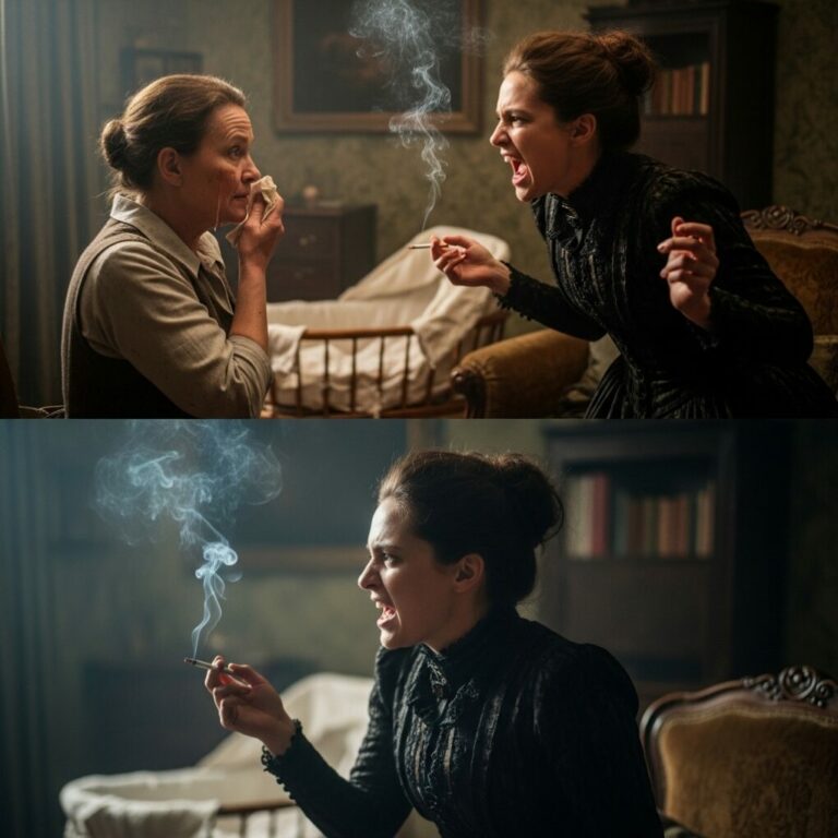 “I stood there, feeling her warm spit slide down my cheek as she shrieked, ‘You’re nothing but a filthy old woman!’ I didn’t argue. I didn’t cry. I just wiped my face, looked into her crazed eyes, and retreated downstairs. She thought she’d won. But as her blood-curdling screams began to rip through the silence of the house, I realized some lessons are best taught in the dark. What did she find in that room? Well… that’s a secret she’ll never forget.”