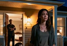 still hear his voice when I close my eyes. “There’s no room,” my dad said, not even looking at my son. Three bedrooms. Three. I swallowed my pride and whispered, “What about the cupboard under the stairs?” He laughed. That laugh changed everything. That was the moment I realized losing my home hurt less than realizing I never had a family to begin with.