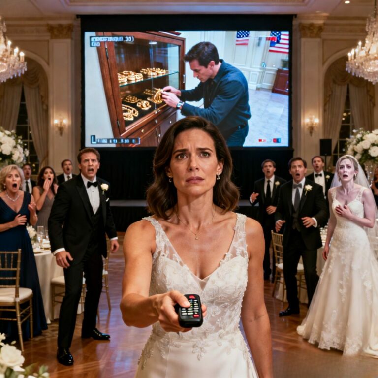 I never thought silence could be louder than betrayal. When I found my late mother’s gold missing, my husband snapped, “Don’t be greedy. My sister needs it for her wedding.” I swallowed my rage and smiled through the preparations. But as the bride walked down the aisle, I pressed play. Gasps filled the room. The groom whispered, “Is this real?” That was the moment everything changed—and nothing was ever the same again.