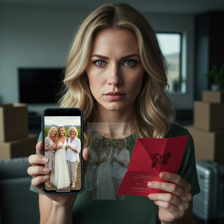 “I was counting down the days to my sister’s wedding, only for my aunt to drop a cold, hard truth: ‘Honey, the wedding ended weeks ago.’ My heart stopped. They had celebrated without me, keeping the date a secret. So, when that same aunt called later, begging to use my lake house for her vacation, I didn’t hesitate. ‘Since I’m invisible to the family,’ I whispered, ‘I guess my house is too.’ I hung up, but the real war was just beginning…”