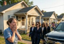 For nearly a decade, a small-town waitress secretly fed four orphaned sisters out of her own pocket. She never expected anything in return—until twelve years later, a black SUV stopped in front of her home… and the women who stepped out changed her life forever.