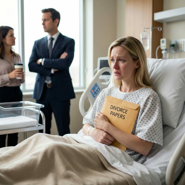 Después de dar a luz a nuestros trillizos, mi marido me lanzó los papeles del divorcio sin mirarme siquiera. Me llamó “espantapájaros”, me culpó de arruinar su imagen de CEO y empezó a exhibir sin pudor su aventura con su secretaria. Creía que yo estaba demasiado agotada y era demasiado ingenua como para defenderme. No tenía ni idea de que, en cuestión de semanas, iba a crear una obra maestra: una que los expondría públicamente y destrozaría para siempre sus pequeñas vidas perfectas.