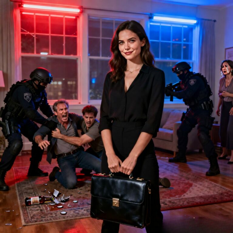 “I stared at my empty savings, the digits mocking my years of sacrifice. When my brother smirked, ‘It’s just money, sis, don’t be selfish,’ something inside me finally snapped. I didn’t scream. I just smiled, holding the remote to the safe they thought was full of cash. ‘You’re right,’ I whispered, ‘it’s just money. But this? This is justice.’ I pressed the button, and the sirens outside began to wail…”