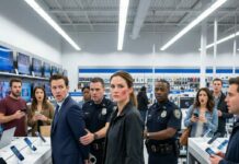 “My husband slapped me so hard the whole store fell silent.” That was the moment I realized this wasn’t just humiliation—it was a public execution of my dignity. People laughed. Phones were pulled out. “Know your place,” he sneered, pulling me toward the door. I stood up, looked him straight in the eye, and calmly said, “You just ruined your own life.” He laughed… without knowing who I really was.