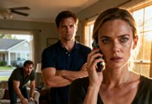 “Get out! You’re trespassing!” Her voice, sharp as broken glass, cut through the air. My own home. My sanctuary. And standing beside her, silent, was my brother. The brother who once swore to protect me. “This isn’t happening,” I whispered, but her cold, dead eyes, and the phone already pressed to her ear, screamed otherwise. The police were on their way. For me. In my house. What dark secret had been festering for years to lead to this ultimate betrayal?