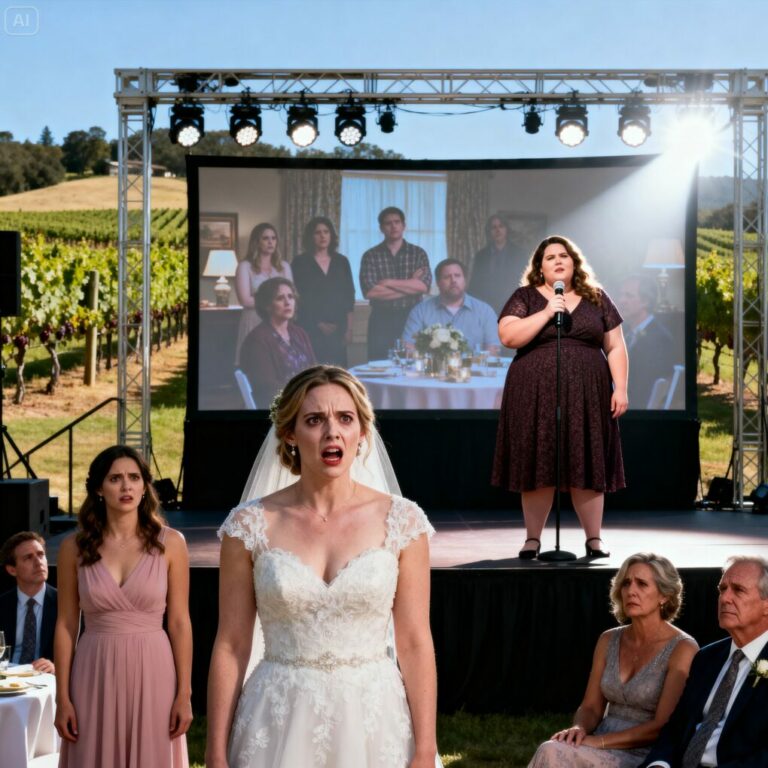 My sister called me “fat” and said coldly, “I don’t want any fat relatives at my wedding. It’s embarrassing. Leave.” My parents mocked me and added, “Just listen to your sister.” Instead of arguing, I quietly planned a surprise for her wedding day. When the event finally arrived, what happened left my sister—and my parents—completely speechless.