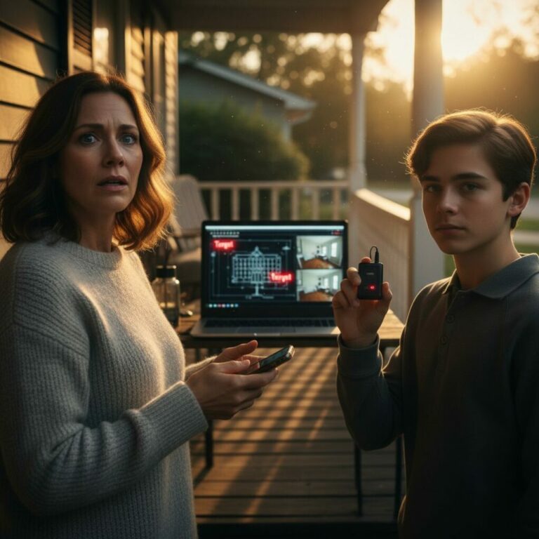 “The technician’s hand was trembling as he turned the laptop screen toward me. ‘Ma’am, you need to leave. Now. Don’t go home,’ he whispered, his face deathly pale. My heart hammered against my ribs. I looked down, expecting viruses, but found something far more sinister. It wasn’t just data; it was a blueprint of my own life, documented by my son. How much did he really know? And more importantly… who was he working for?”