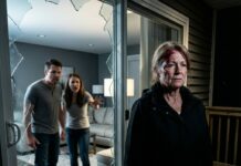 My son and his wife threw me through a glass door, called me broke and useless. I said nothing as blood ran down my face. That night, I called my lawyer and activated the trust fund. By morning, their house was frozen, and my 21 million was untouchable.