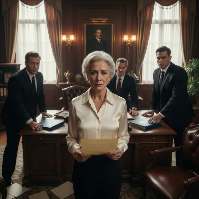 “You’ll get exactly twenty-five dollars, Margaret. Don’t buy anything too expensive,” my daughter sneered, her eyes gleaming with greed as she reached for the $220M inheritance papers. I didn’t flinch. I just watched the lawyer’s hand tremble as he flipped to the final page. “Wait,” he whispered, his face turning pale. “There’s a codicil.” Suddenly, her triumphant smirk vanished. She didn’t know I had one last secret—and it was about to ruin her life forever.