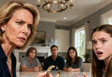 I watched her fingers snap the clasp and laughed—“Relax, Auntie. Mom says it’s flea-market junk.” The room went silent. My heart didn’t. That bracelet wasn’t cheap, and neither was the disrespect. Later that night, staring at the tuition invoice, my thumb hovered, then clicked. Cancelled. Permanently. I thought it was over—until my phone buzzed with a message that made my blood run cold.