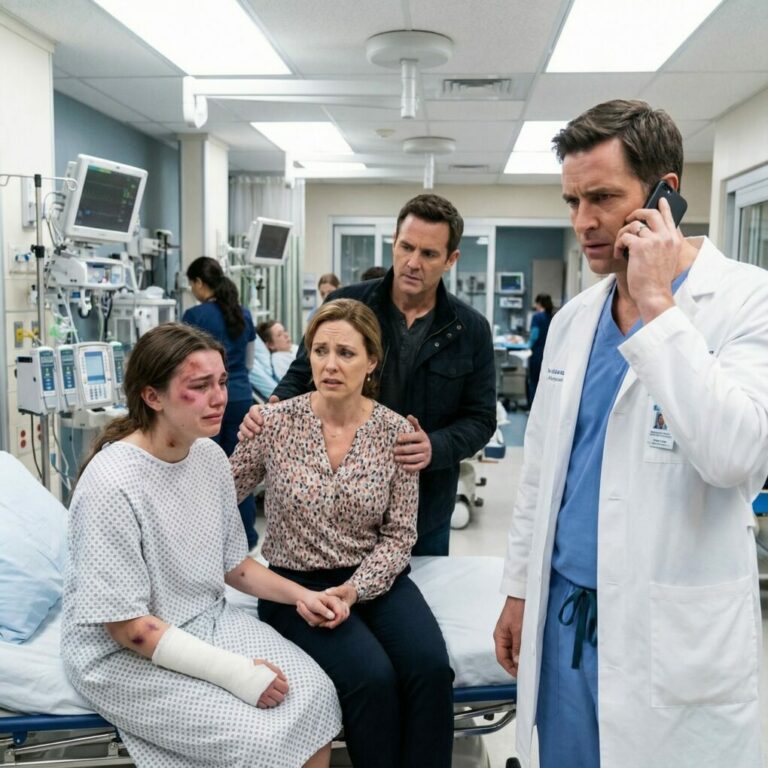 Mi padrastro me golpeaba todos los días como si fuera una forma de entretenimiento. Un día me rompió el brazo y, cuando me llevaron al hospital, mi madre dijo: «Fue porque se cayó accidentalmente de la bicicleta». En cuanto el médico me vio, tomó el teléfono y llamó al 112.