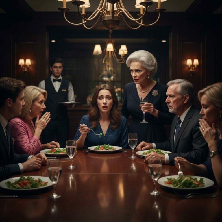 “The champagne flute clinked against my grandma’s ring, a sound that should have been celebratory. ‘I’m so proud of how you’ve handled the $3,600,000 I set aside for you,’ she beamed. My fork hit the floor. ‘What 3.6 million, Grandma?’ I stammered. The table went deathly quiet as my parents’ faces drained of color. Someone had been spending my fortune in secret—and the betrayal was just beginning.”