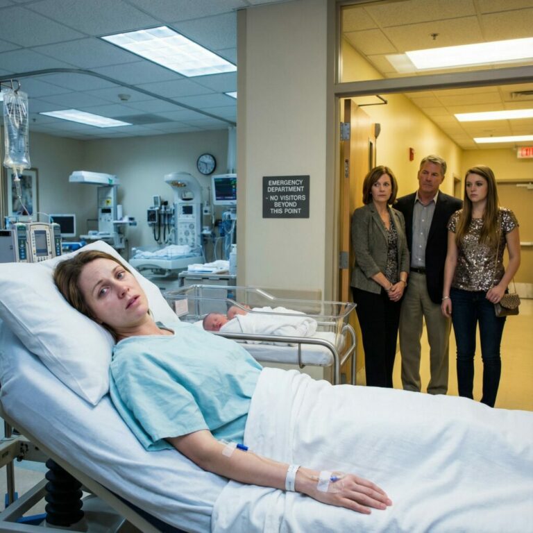 Mis padres se negaron a cuidar a mis gemelos mientras yo estaba en una cirugía de emergencia, diciendo que yo era “una molestia y una carga”, porque tenían entradas para ver a Taylor Swift con mi hermana. Así que, desde la cama del hospital, llamé a una niñera, corté todo contacto con mi familia y terminé con el apoyo económico que les daba. Dos semanas después, escuché que llamaban a la puerta…