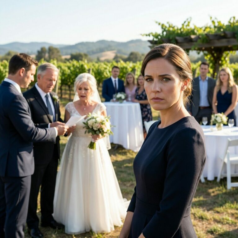 My husband divorced me to marry my own mother. Everyone told me to move on, but instead… I showed up at their wedding. And when she said, “I do”, they had no idea what I had already done.