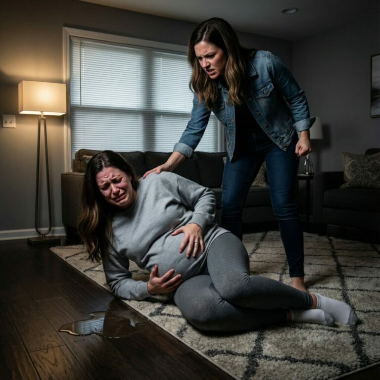 When I was eight months pregnant, my greedy sister-in-law tried to take the $150,000 meant for my children while my husband was away. I stood up to her, but she flew into a rage and slammed her fist into my swollen belly — my water broke immediately. Still, she didn’t stop. She yanked my hair and dragged me across the floor. The pain was excruciating, and I eventually blacked out. Hours later…