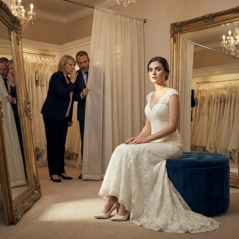 While trying on wedding shoes, I overheard my mother-in-law say: “Are you sure she doesn’t suspect anything? We want to take her apartment and her money. Then we’ll send her to a mental asylum!” I was speechless. Then I smiled…