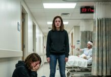 At 3 a.m., a police officer called me: “Your husband is in the hospital. We found him with a woman.” When I arrived, the doctor cautioned me, “Ma’am, what you’re about to see may shock you.” He drew the curtain aside — and I collapsed to my knees the instant my eyes fell on what was there…