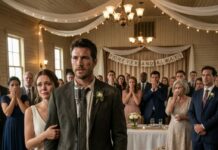 I married a homeless man everyone mocked and laughed at during the entire wedding… but when he took the microphone and spoke, he revealed a truth that no one could have expected and left the whole room in tears and sh0ck…