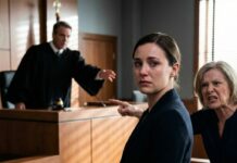 “She never served. She stole our name. She made it all up.” My mother hissed in court, her voice sharp enough to cut skin. I didn’t flinch. I didn’t cry. I just looked at the judge. My heart was pounding when she stood up slowly, adjusted her glasses, and said, “There’s something this court hasn’t heard yet.” That’s when I knew—everything was about to change.