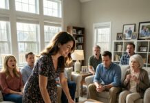 When my husband’s mistress got pregnant, my entire in-laws’ family told me to leave the house. I simply smiled and said one sentence— and the faces of all six of them fell. They apologized, but it was already too late…