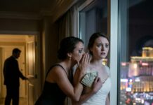 On our wedding night, my husband slipped outside to take a “quick call.” A minute later, the door slammed open. His sister stormed in, trembling, eyes wet. She shoved a thick stack of cash into my hands. “Twenty thousand dollars,” she hissed. “Climb out the window. If you stay, you won’t survive tonight.” My fingers shook around the money as his footsteps neared the door—and I realized I’d married into a lie.