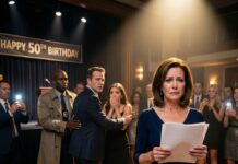 The night my dead father told me, “Don’t wear the dress your husband bought,” I laughed it off as grief. But the day before my 50th birthday, I woke up shaking from a dream I can’t forget—Dad gripping my shoulders, eyes blazing. “He’s not who you think he is. Don’t go.” Now the dress hangs in my closet, waiting. Do I listen to the living—or the dead?