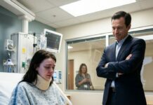 My husband handed me divorce papers right in the ICU: ‘Sign it! I want a perfect wife, not a burden in a wheelchair.’ I signed immediately. He smiled coldly and said, ‘Pay the hospital bills yourself.’ I simply replied, ‘Okay.’