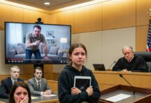 My husband files for divorce, and my 10-year old daughter asks the judge: ‘May I show you something that Mom doesn’t know about, Your Honor?’ The judge nodded. When the video started, the entire courtroom froze in silence.