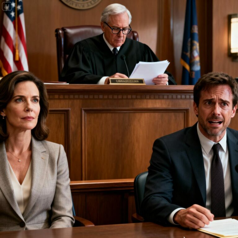 Mi esposo se rió cuando deslizó los papeles del divorcio sobre la mesa. —Te irás sin nada —se burló, celebrándolo por adelantado.  Yo me quedé en silencio… hasta que la sala del tribunal quedó en completo silencio. El juez levantó la vista, se ajustó las gafas y dijo: —Antes de continuar, debemos abordar los activos de la señora Carter.  La sonrisa de mi esposo se congeló. Ese fue el momento en que se dio cuenta de que había cometido un grave error… había subestimado a la mujer equivocada.