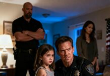 My 7-year-old daughter came home from her mom’s house with bruises—her stepdad calls it “STIFFNESS.” She forgot I’m a cop. In my job, we call it something else: EVIDENCE…