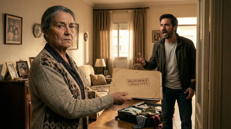 El día que cumplí 70, mi hijo me escribió: “Mamá, este año no hay regalos… hay que recortar gastos.” Sonreí, pero esa noche lo vi presumir en redes: París, su esposa y su suegra, “¡Viaje soñado!”. Sentí el pecho arder. Cuando regresó y abrió la puerta, susurré: “Yo también hice recortes… en tu vida.” Su grito aún retumba. Y lo que encontró en mi sala… apenas empezaba.