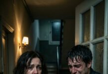 La noche antes de la boda de mi hija, me miró a los ojos y susurró: “Mamá, no eres bienvenida”. Sentí cómo algo se rompía dentro de mí. Regresé a casa en silencio… e hice una llamada que cambiaría su destino. Días después, su esposo apareció llorando frente a mi puerta: “¿Qué hiciste?”. En sus manos temblaba una caja. Cuando la abrí, entendí que nada volvería a ser igual…