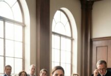 They laughed when the judge read my salary out loud. I heard someone whisper, “That’s all she makes?” My husband wouldn’t even look at me. The woman sitting beside him smirked like she had already replaced me in every way that mattered. Then I leaned forward, placed the ownership documents on the table, and said quietly, “You didn’t marry an employee. You married the owner.” The laughter stopped. And that was only the beginning.