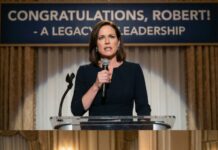 At my father’s retirement party, in front of 150 guests, my mother lifted her glass and laughed, “At least Diana found a husband, even if we don’t know what he does for a living.” The room exploded in laughter — until my husband slowly stood up and said, “You’re right. You don’t know what I do. But you’re about to.” What happened next shattered my family’s image in seconds… and exposed a truth they were never prepared to face.