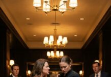 The moment she tore my uniform, the entire restaurant gasped. “You’re nothing,” she hissed. “I’ll ruin your life.” I wanted to smile—but I didn’t. Because upstairs, my husband was watching every second on the security cameras. She thought she was humiliating a broke waitress. What she didn’t know? This night would expose her darkest secret… and end everything she built.