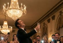 I was still on the floor, soaked in wine, when my ex-boyfriend laughed and said, “Look at you. This is what you deserve.” Then he answered my phone and sneered, “Your wife is embarrassing herself tonight.” The voice on the other end went cold. “Where are you?” That was the moment I knew… everything was about to change.