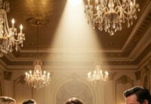 The night my brother raised his glass and smirked, “This is my stinky sister — no real job, no future,” I felt 200 pairs of eyes slice through me like glass. I almost let the humiliation swallow me whole — until a stranger leaned in and whispered, “Your brother is under federal investigation.” In that instant, the laughter stopped mattering. Because what they didn’t know about me could destroy everything he’d built. And I was done staying quiet.