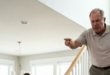 My father shoved me at the top of the stairs while I was holding my four-month-old daughter and screamed, “Get rid of that child. The inheritance belongs to your brother.” I remember the burn of carpet against my back and the sound of my baby crying louder than my own heartbeat. That was the moment I realized this wasn’t favoritism anymore—it was war. And I had no idea that within days, handcuffs would replace his threats.