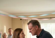 My father-in-law slapped me across the face at his own daughter’s baby shower while I was eleven weeks pregnant—and the only thing louder than the sound of his hand was the silence of twenty-three people who watched. “Some women just aren’t cut out for motherhood,” he said, beer on his breath. I told him calmly, “Don’t talk to me like that.” He leaned closer. “Someone should have corrected you a long time ago.” Then he did. What he didn’t know was that his granddaughter was already growing inside me—and that moment would cost him everything.