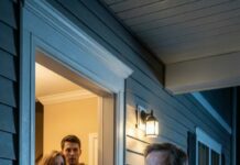 I caught them in the dim hallway—my wife’s hand on my daughter’s fiancé, his lips on her neck—two days before the wedding. My blood turned to ice. “What the hell is this?” I lunged forward, ready to explode, but my daughter grabbed my wrist like a vice. Her eyes didn’t tremble. She leaned in and whispered, “Dad… I already knew.” Then she slid a phone into my palm—one video, one date, one name I never expected. And that’s when I realized… this wasn’t the worst part.