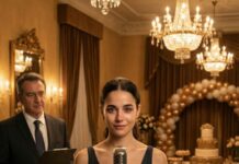 Entré sonriendo, fingiendo ser la chica rota que todos despreciaban. Mi madrastra se inclinó y susurró con veneno: —“Miren… la ovejita apestosa llegó.” Sentí cómo la sala se reía. Nadie sabía que el lugar era mío. Nadie imaginaba que esa noche no sería su cumpleaños… sino mi revelación. Y cuando la verdad salió a la luz, ya era demasiado tarde para huir.