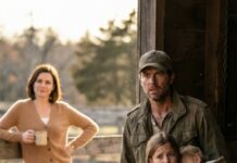 I came home from war expecting hugs—maybe tears. Instead, I found silence… and my daughter, barefoot, hauling water, scrubbing the stable floors, my little boy asleep on her hip like he weighed less than my guilt. “Daddy,” she whispered, eyes wide, “please don’t get mad… she said Mom’s things are hers now.” Behind her, my new wife leaned on the fence, smiling without warmth. “You wanted peace,” she said. “This is how a house runs.” My hands started shaking—not from battle. From what I was about to do next.