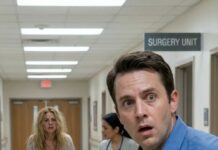 I didn’t believe in miracles—until I saw her in the hospital corridor. She was there, pale but steady, pushing a wheelchair… and in it sat a little girl with my eyes. My throat went dry. “You… you didn’t—?” She didn’t look at me. “I never did,” she whispered, voice shaking. “You just never stayed long enough to know.” My knees nearly gave out. Then the child turned and said, “Daddy…?” And that’s when the real nightmare began.