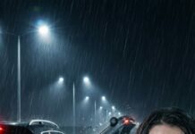 Cold rain stabbed my skin as I stumbled on the empty road. Behind me, my husband—the famous CEO everyone worships—didn’t even slow down. “Get out,” he said, voice flat. “You’re bad for my image.” “Are you serious?” I choked, shaking. “After everything?” Thunder cracked like a warning. Headlights swerved—then a violent boom, metal screaming, glass exploding. The car flipped, rolling toward me. And in that split second, I saw him… smiling. I ran—straight into a truth I wasn’t supposed to survive.