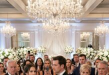 On my son’s wedding day, I wore a simple dress and a quiet smile—while his bride’s parents scanned me like I didn’t belong. “Is she… staff?” her mother whispered, not softly enough. My daughter-in-law leaned in, cold: “Try not to embarrass us today.” I watched my son look away. Then her father bragged, “Our family built this company.” I almost laughed. Because the empire they all work for—every paycheck, every promotion—has always had one owner. Me. And tonight… I’m deciding whether to reveal it.