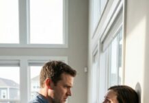 Eight months pregnant, I felt his fingers clamp around my throat as he leaned close and hissed, “As long as you’re gone, everything will be mine.” My lungs burned, my vision shattered into black stars—and then nothing. He let go. I heard him laugh, heard his footsteps fading, certain I was dead. But a baby’s kick jolted me back to the edge of breath. I didn’t scream. I smiled… because now I knew what I had to do next.